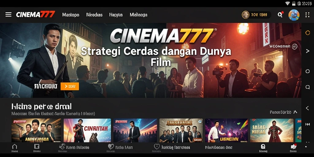 Tampilan gameplay strategis CINEMA777 yang menarik dan menantang.