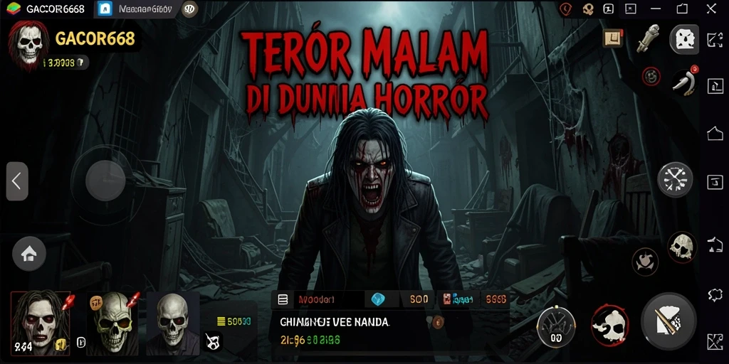 Tangkapan layar menampilkan suasana mencekam dari GACOR668 saat bermain.