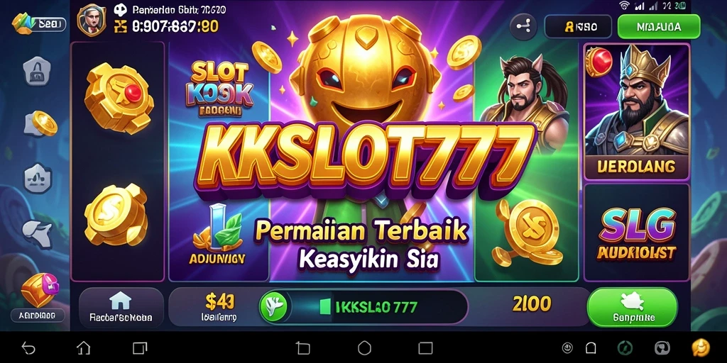 Tangkapan layar gameplay KKSLOT777 yang mendebarkan dan interaktif.